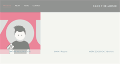 Desktop Screenshot of facethemusic.com